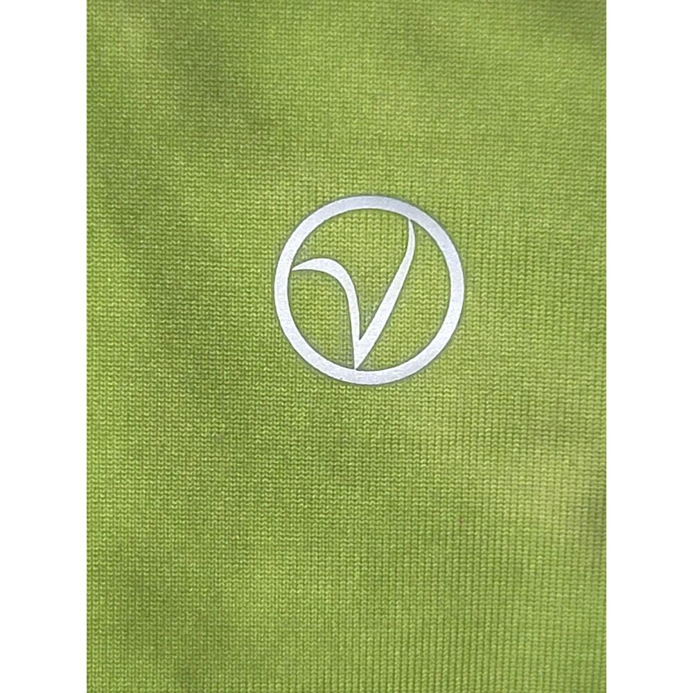 VOGO Athletica High-Waisted Green Black Tie-Dye Cropped Capri Leggings Womens L - Picture 7 of 8